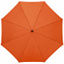 картинка Зонт-трость Magic с проявляющимся цветочным рисунком, оранжевый от магазина Одежда+