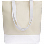 картинка Сумка для покупок на молнии Shopaholic Zip, неокрашенная с белым от магазина Одежда+