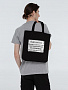 картинка Холщовая сумка «Наводнение 1824», черная от магазина Одежда+