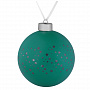 картинка Елочный шар Stars, 10 см, зеленый от магазина Одежда+