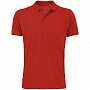 картинка Рубашка поло мужская Planet Men, красная от магазина Одежда+
