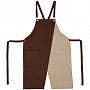 картинка Фартук Picante, коричневый с бежевым от магазина Одежда+