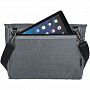 картинка Сумка для ноутбука 2 в 1 twoFold, серая с темно-серым от магазина Одежда+