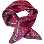 картинка Платок Tourbillon Silk, бордовый от магазина Одежда+