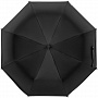 картинка Зонт складной с защитой от УФ-лучей Sunbrella, черный от магазина Одежда+