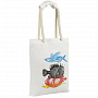 картинка Холщовая сумка с ручками-канатами «Морские обитатели», белая от магазина Одежда+