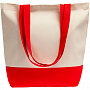 картинка Холщовая сумка Carmen and Сarwoman, красная от магазина Одежда+