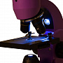 картинка Монокулярный микроскоп Rainbow 50L с набором для опытов, фиолетовый от магазина Одежда+