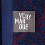 картинка Полотенце In Leaf, малое, синее с бордовым от магазина Одежда+