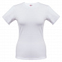 картинка Футболка женская T-bolka Stretch Lady, белая от магазина Одежда+