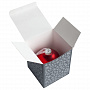 картинка Елочный шар «Скандинавский узор», 8 см, красный от магазина Одежда+