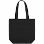 картинка Сумка для покупок на молнии Shopaholic Zip, черная от магазина Одежда+