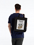 картинка Холщовая сумка «Череп», черная от магазина Одежда+