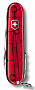 картинка Офицерский нож Huntsman 91, прозрачный красный от магазина Одежда+