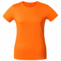 картинка Футболка женская T-bolka Lady, оранжевая от магазина Одежда+