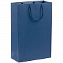 картинка Пакет бумажный Porta, средний, синий от магазина Одежда+