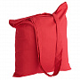 картинка Холщовая сумка Basic 105, красная от магазина Одежда+