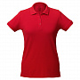 картинка Рубашка поло женская Virma Lady, красная от магазина Одежда+