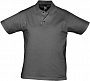 картинка Рубашка поло мужская Prescott Men 170, темно-серая от магазина Одежда+