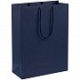 картинка Пакет бумажный Porta XL, темно-синий от магазина Одежда+