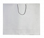 картинка Пакет бумажный «Блеск», большой, серебристый от магазина Одежда+