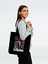 картинка Холщовая сумка «Пикаса какая-та», черная от магазина Одежда+