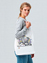 картинка Холщовая сумка Big Dream, молочно-белая от магазина Одежда+