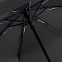 картинка Зонт складной AOC Mini с цветными спицами, темно-синий от магазина Одежда+