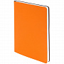 картинка Ежедневник Flex Shall, недатированный, оранжевый, с белым блоком от магазина Одежда+