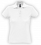 картинка Рубашка поло женская Passion 170, белая от магазина Одежда+