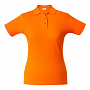 картинка Рубашка поло женская Surf Lady, оранжевая от магазина Одежда+