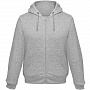 картинка Толстовка мужская Hooded Full Zip серый меланж от магазина Одежда+