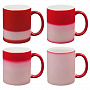 картинка Кружка «Хамелеон» ver.2, матовая, красная от магазина Одежда+