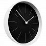 картинка Часы настенные Neo, черные с белым от магазина Одежда+