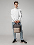 картинка Рюкзак Sensa, серый с бежевым от магазина Одежда+