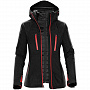 картинка Куртка-трансформер женская Matrix, черная с красным от магазина Одежда+
