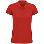 картинка Рубашка поло женская Planet Women, красная от магазина Одежда+