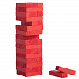 картинка Игра «Деревянная башня мини», красная от магазина Одежда+