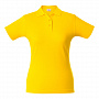 картинка Рубашка поло женская Surf Lady, желтая от магазина Одежда+