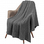 картинка Плед Shirr, серый меланж от магазина Одежда+