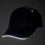 картинка Бейсболка Hard Work Black со светоотражающим элементом от магазина Одежда+