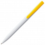 картинка Ручка шариковая Pin, белая с желтым от магазина Одежда+