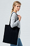 картинка Холщовая сумка Basic 105, черная от магазина Одежда+