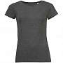 картинка Футболка женская Mixed Women темно-серый меланж от магазина Одежда+