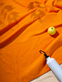 картинка Флисовый плед Warm&Peace, оранжевый от магазина Одежда+