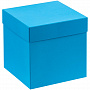 картинка Коробка Cube M, голубая от магазина Одежда+