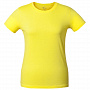 картинка Футболка женская T-bolka Lady, желтая от магазина Одежда+