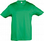 картинка Футболка детская Regent Kids 150, ярко-зеленая от магазина Одежда+