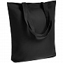 картинка Холщовая сумка Avoska, черная от магазина Одежда+