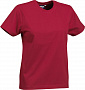 картинка Футболка женская Ladies American T, красная от магазина Одежда+